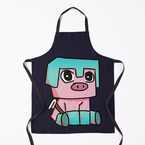 Item preview, Cute Minecraft Pig designed and sold by ddkart.