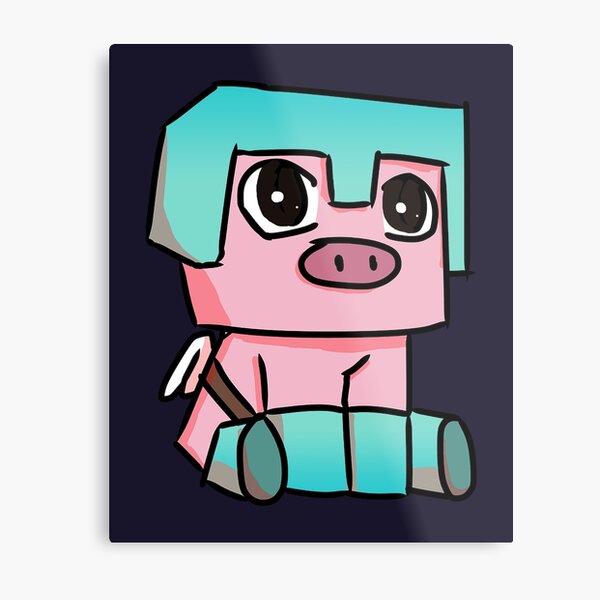 Cute Minecraft Pig