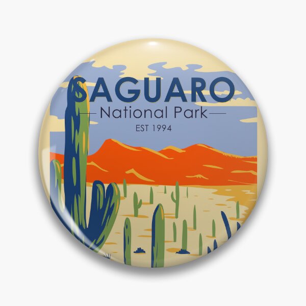 Item preview, Saguaro National Park Arizona Giant Cactus Vintage designed and sold by KrisSidDesigns.