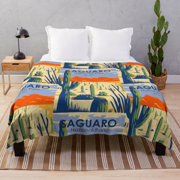Item preview, Saguaro National Park Arizona Giant Cactus Vintage designed and sold by KrisSidDesigns.