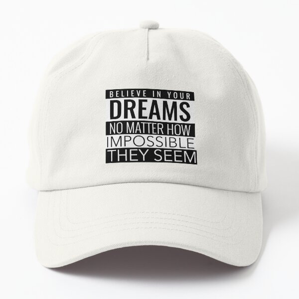 Aperçu de l'œuvre CROYEZ EN VOS RÊVES, PEU IMPORTE QU'ILS SEMBLENT IMPOSSIBLES créée et vendue par SuccessfulVibes.