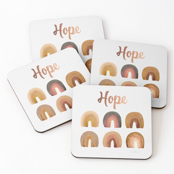 Item preview, Hope and Brown rainbows designed and sold by Rachel Dash-Williams Creative.