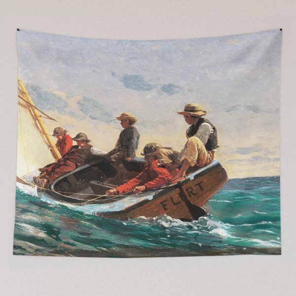 Item preview, The Flirt (1874) by Winslow Homer designed and sold by Nils Petter Stein.