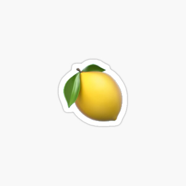 Citron Emoji Sticker