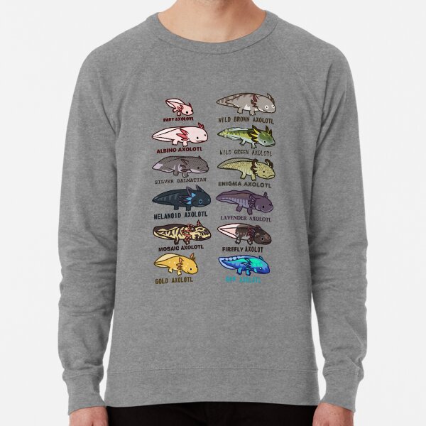 Item preview, axolotl morphs and colors designed and sold by IMPULSEimpact.