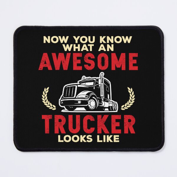 Item preview, Now You Know What an Awesome Trucker Looks Like Funny designed and sold by wingstar.