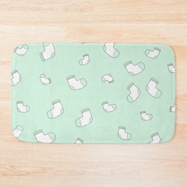 Item preview, Mint green decorative seamless pattern design for kids room  designed and sold by TheWalnut.