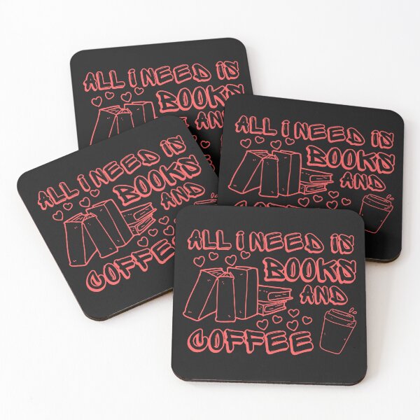 Item preview,   All I need is coffee and my book Coffee and books lover designed and sold by STELLA-BRILANTE.