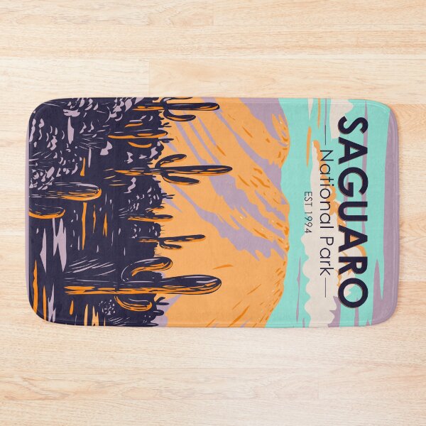 Item preview, Saguaro National Park Arizona Wasson Peak Vintage designed and sold by KrisSidDesigns.