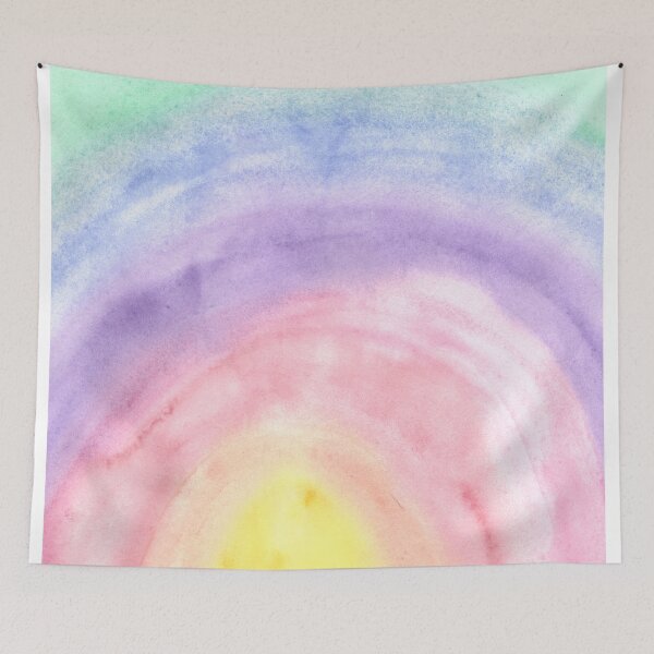 Item preview, Happy Watercolor Rainbow designed and sold by KatieDiamondArt.