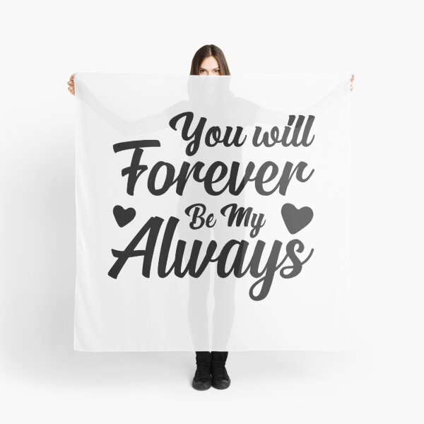 Item preview, You Will Forever Be My Always designed and sold by Yahzhani.