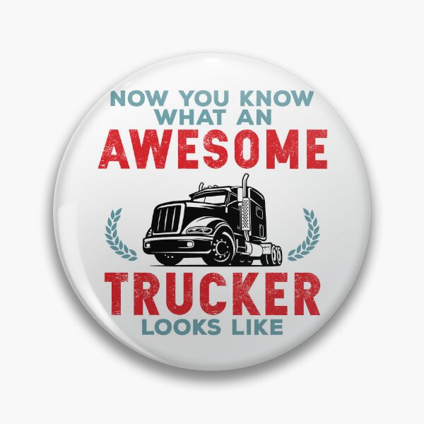 Item preview, Now You Know What an Awesome Trucker Looks Like Funny designed and sold by wingstar.