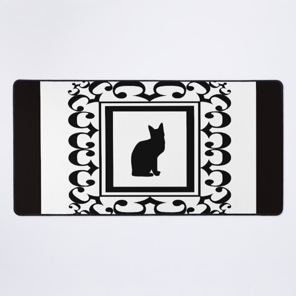 Item preview, Lucky Black Cat in the Looking Glass designed and sold by Karen Thomson.