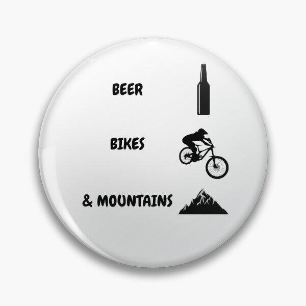 Artikelvorschau, Bier, Fahrräder und Berge | MTB-Design entworfen und verkauft von calistreetics.