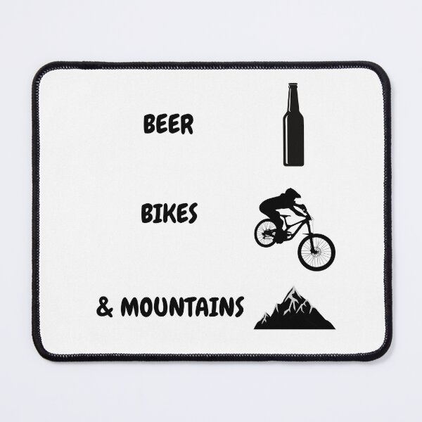 Item preview, Beer, Bikes and Mountains | MTB Design designed and sold by calistreetics.