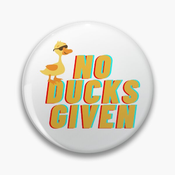 Item preview, No Ducks Given - Cute Duck With Glasses designed and sold by Avani01.