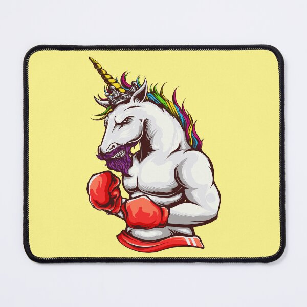 Item preview, Boxer unicorn designed and sold by Kawai Stikers.