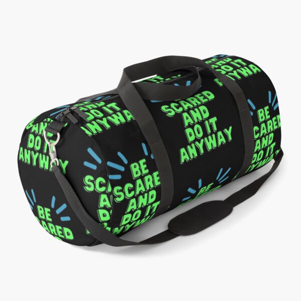 Item preview, Be scared and do it anyway green designed and sold by Phoenix-27.