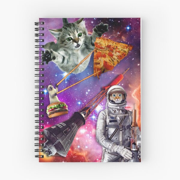 Item preview, Pizza Cat in Space designed and sold by scooterbaby.