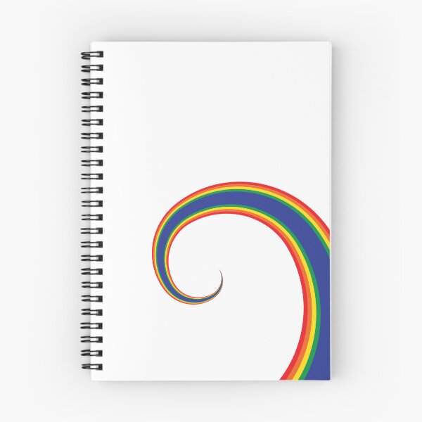 Item preview, Simple Rainbow Twirl designed and sold by Sparkle-Moth.