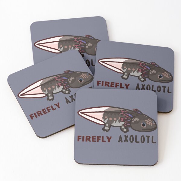 Item preview, Firefly axolotl designed and sold by IMPULSEimpact.