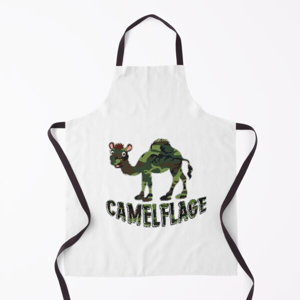 Item preview, Camelflage funny merch for camels lovers, army lovers, camouflage lovers designed and sold by Goods-by-Jojo.