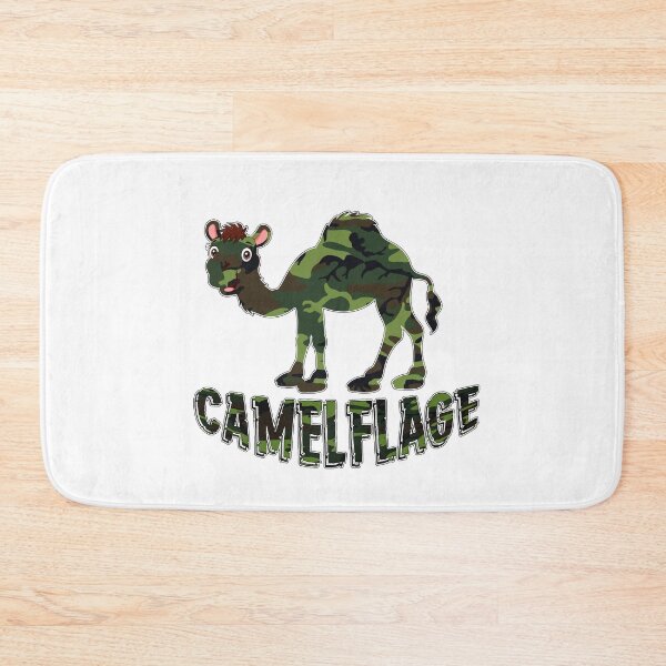 Item preview, Camelflage funny merch for camels lovers, army lovers, camouflage lovers designed and sold by Goods-by-Jojo.