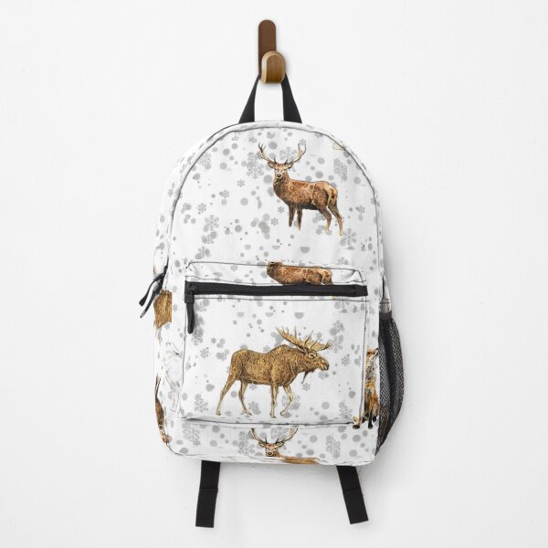 Item preview, Winter Woodland Friends Print designed and sold by TeaFairy Art.