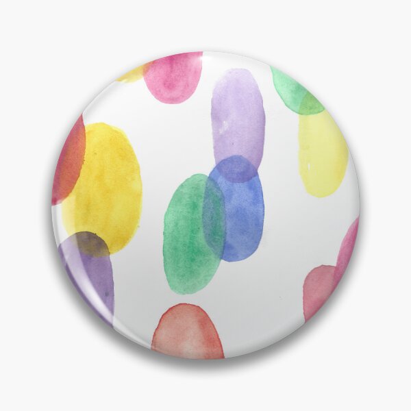 Item preview, Happy Watercolor Rainbow Dots designed and sold by KatieDiamondArt.