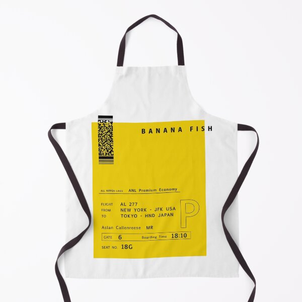 Item preview, Banana Fish plane ticket designed and sold by ArtAndDesignA.