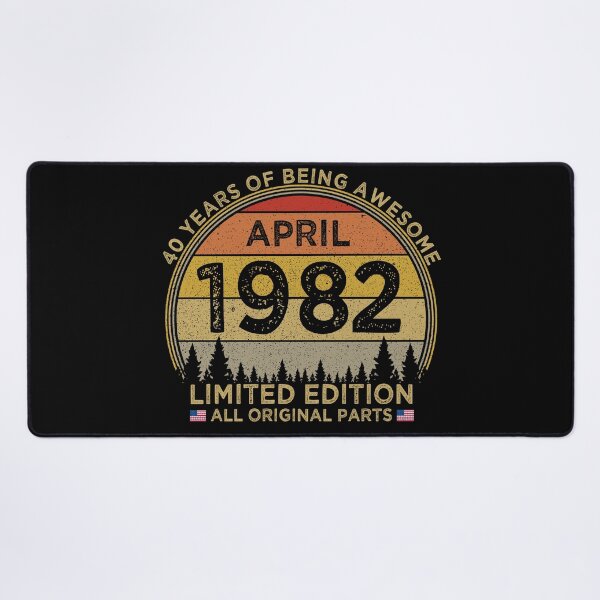 Item preview, 40th Birthday April 1982 Limited Edition Patriotic designed and sold by cssdru.