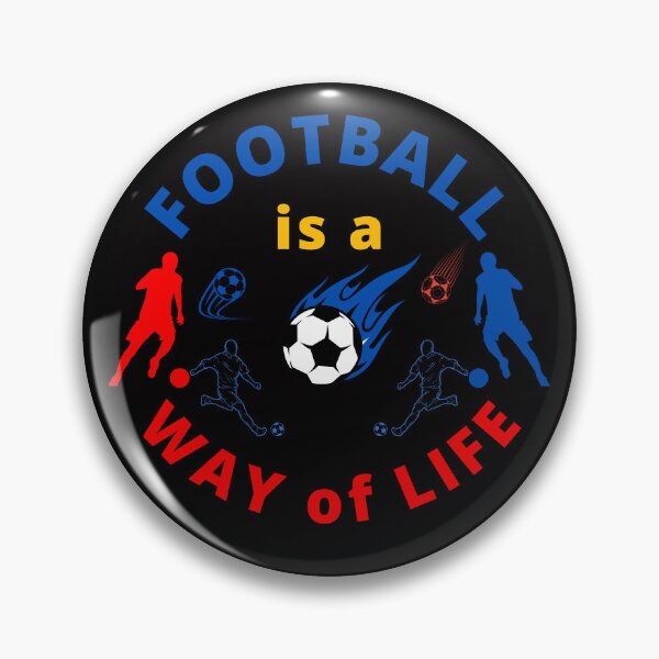 Item preview, Football is a way of life. designed and sold by Design Vibes.