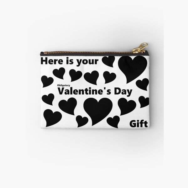 Item preview, Obligatory Valentine's Day Card / Gift Black designed and sold by AMagicalJourney.