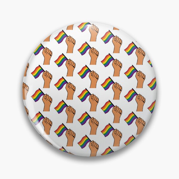 Artikelvorschau, Handmuster der LGBTQ-Flagge entworfen und verkauft von BThingies.
