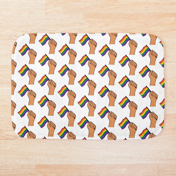 Artikelvorschau, Handmuster der LGBTQ-Flagge entworfen und verkauft von BThingies.