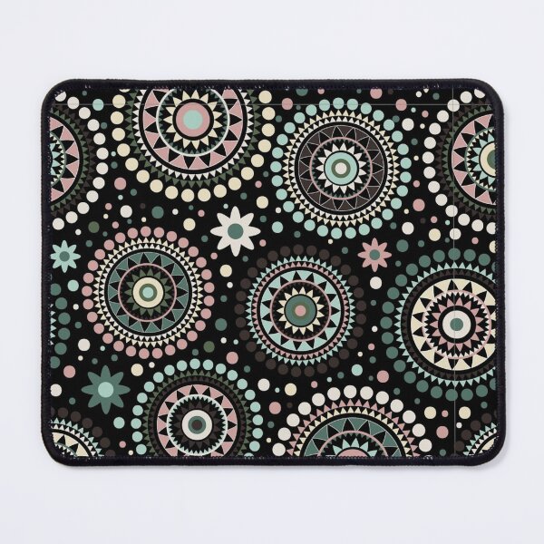 Item preview, Australia Aborigines Australian Aboriginal circles dots art pattern Aborigine designed and sold by Draculaura2009.