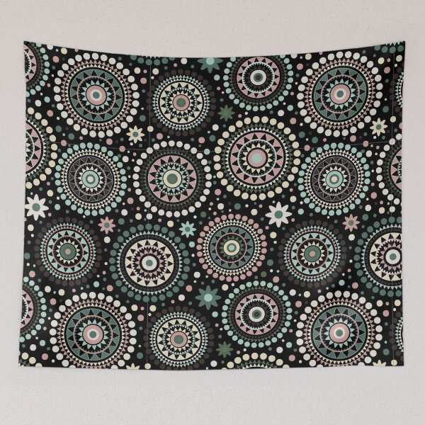 Item preview, Australia Aborigines Australian Aboriginal circles dots art pattern Aborigine designed and sold by Draculaura2009.