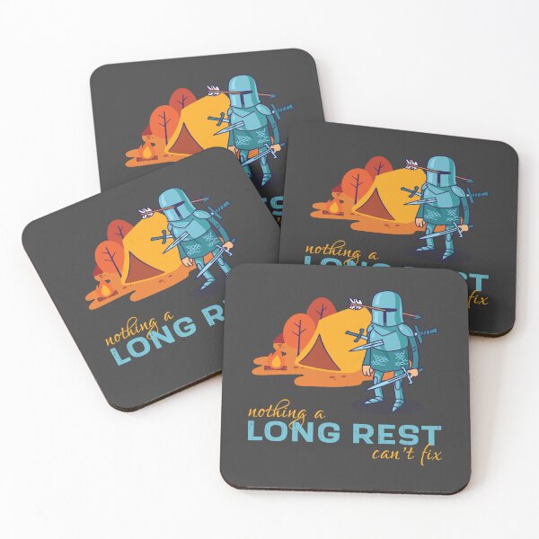 Item preview, Nothing a long rest can't fix - Funny D&D Novelty designed and sold by SqrlStudios.