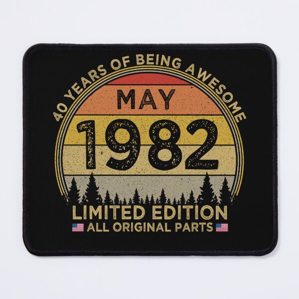 Item preview, 40th Birthday May 1982 Limited Edition Patriotic designed and sold by cssdru.