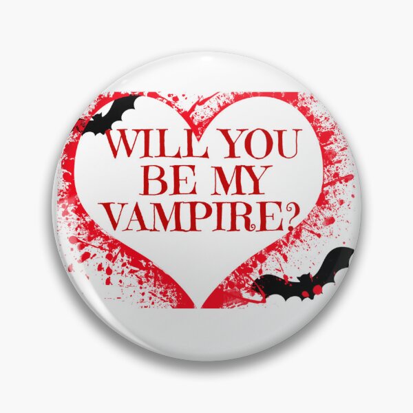 Item preview, Will you be my vampire? designed and sold by authenticwords.