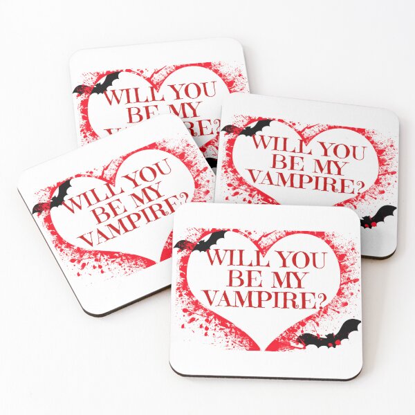 Item preview, Will you be my vampire? designed and sold by authenticwords.