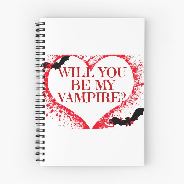 Item preview, Will you be my vampire? designed and sold by authenticwords.