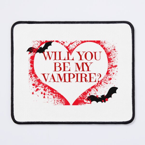 Item preview, Will you be my vampire? designed and sold by authenticwords.