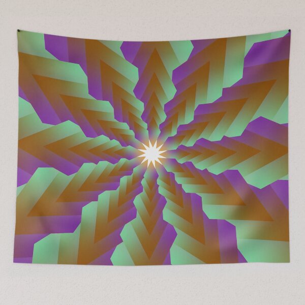 Item preview, Purple star Neon Geometric Abstract Art designed and sold by Ariel Guevara.