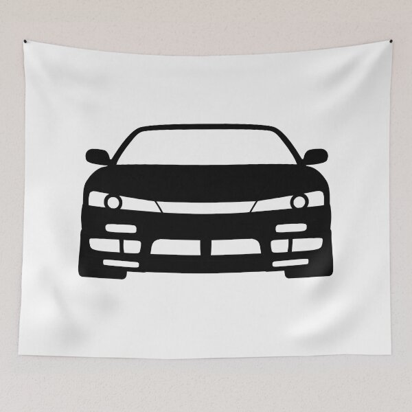 Item preview, Nissan Silvia S14 200SX black sticker designed and sold by EdimDesign.