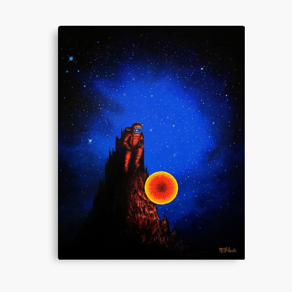 Where The Sun Hides Canvas Print