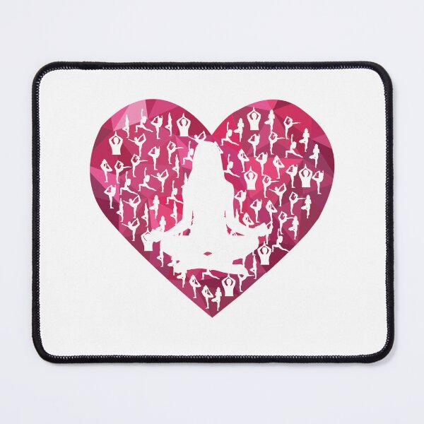 Item preview, Female yoga teacher inside my Heart  designed and sold by Amirebdesign.
