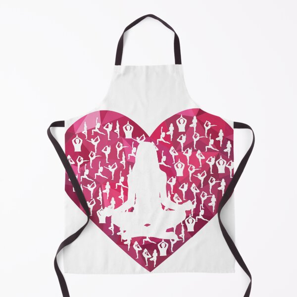 Item preview, Female yoga teacher inside my Heart designed and sold by Amirebdesign.