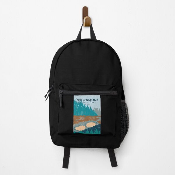 Item preview, Yellowstone National Park Mud Volcano Vintage designed and sold by KrisSidDesigns.