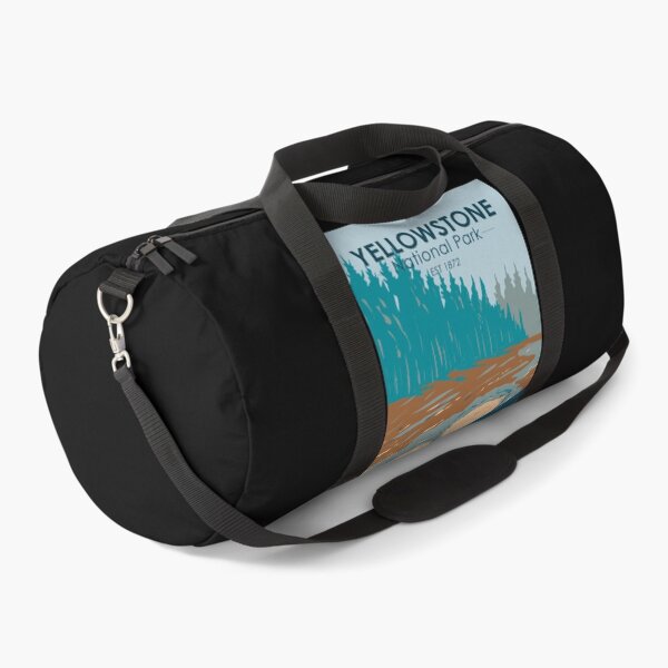 Item preview, Yellowstone National Park Mud Volcano Vintage designed and sold by KrisSidDesigns.